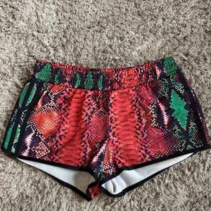 NWOT Women’s Adidas Snakeskin Shorts Size Small